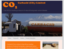 Tablet Screenshot of carbacid.co.ke